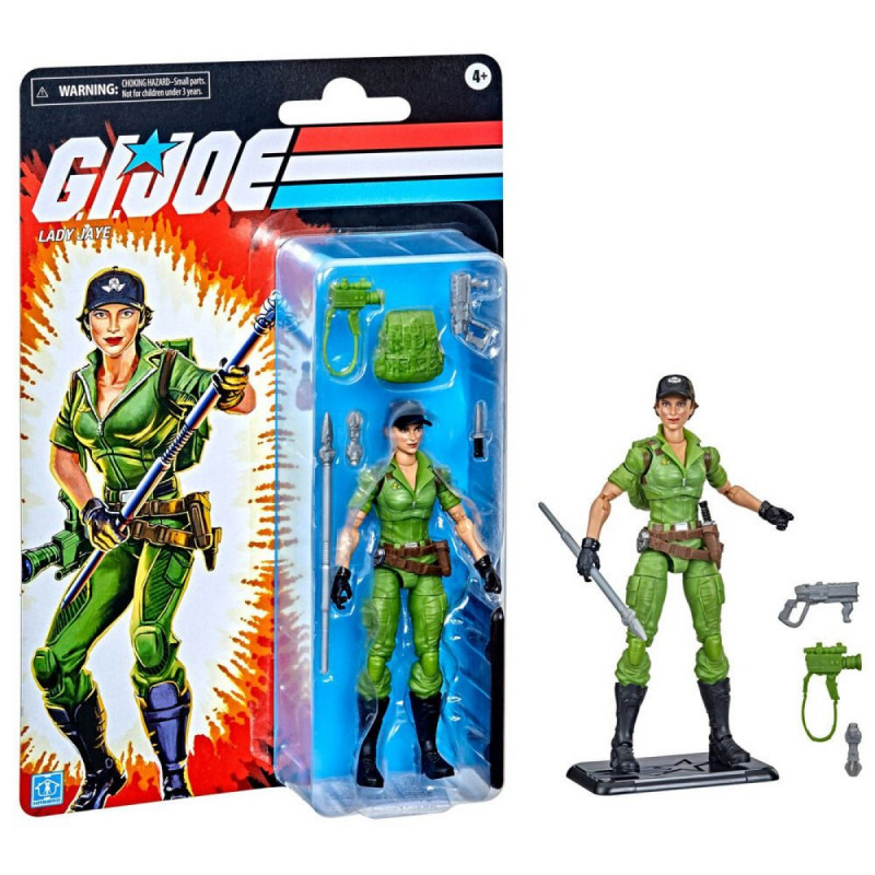 GI JOE Retro Collection 2022 Figurine Lady Jaye Hasbro