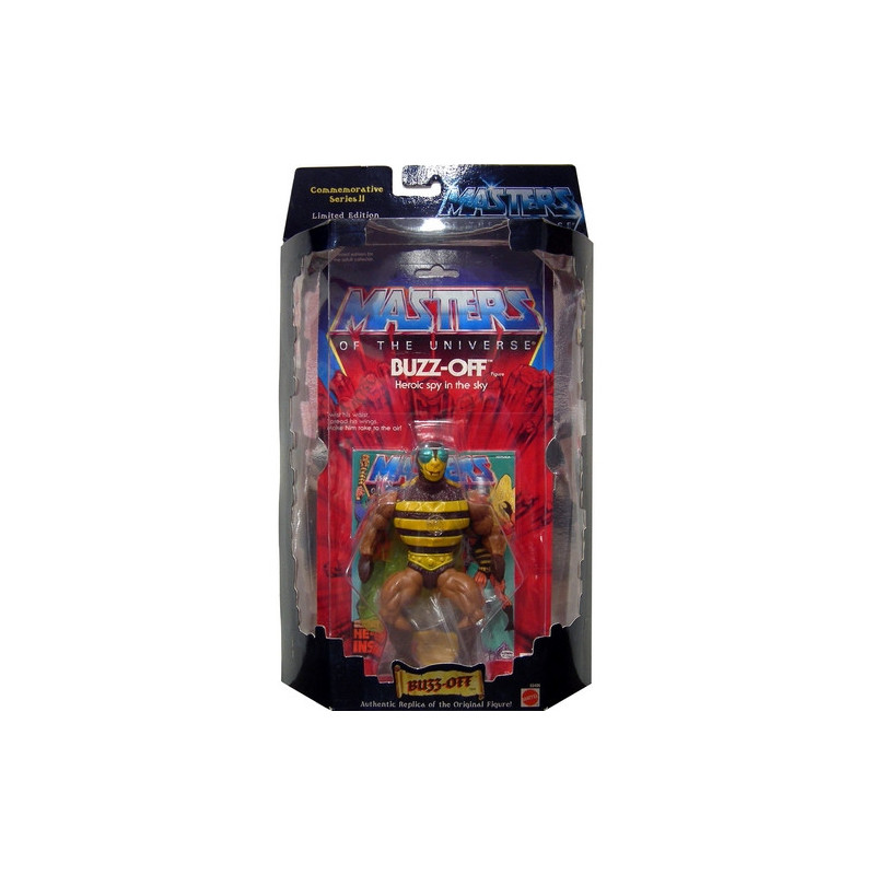 MAITRES DE L'UNIVERS COMMEMORATIVE figurine Buzz-Off Buzz MAITRES DE L'UNIVERS COMMEMORATIVE figurine Buzz-Off Buzz