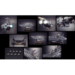Soul Of Chogokin GX-58 Andromeda (Space Battleship Yamato)