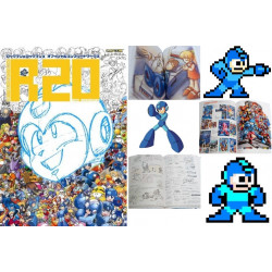 MEGAMAN & MEGAMAN X art book 20th Anniversaire