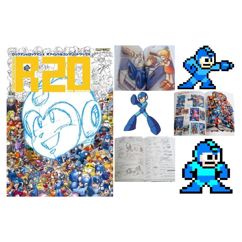 MEGAMAN & MEGAMAN X art book 20th Anniversaire MEGAMAN & MEGAMAN X art book 20th Anniversaire