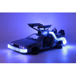 RETOUR VERS LE FUTUR II DeLorean Time Machine Jada Toys 1/24ème