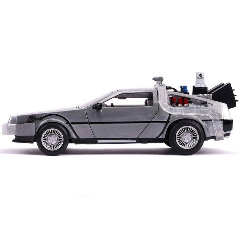 Retour Vers Le Futur - Jada - Delorean Time Machine 1/32ème - NEUF Sous Blister