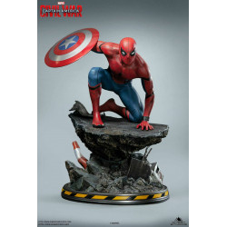 CIVIL WAR Statue Spider-Man Regular Queen Studios