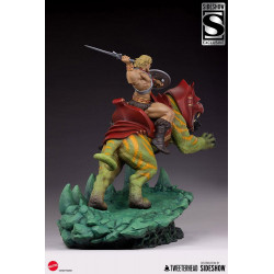 Statue He-Man and Battle Cat Classic Deluxe Tweeterhead Maîtres de l'Univers