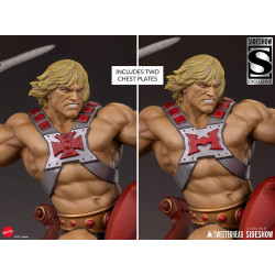 Statue He-Man and Battle Cat Classic Deluxe Tweeterhead Maîtres de l'Univers