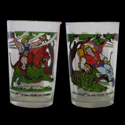 MAITRES DE L'UNIVERS verre à moutarde Adam & Cringer
