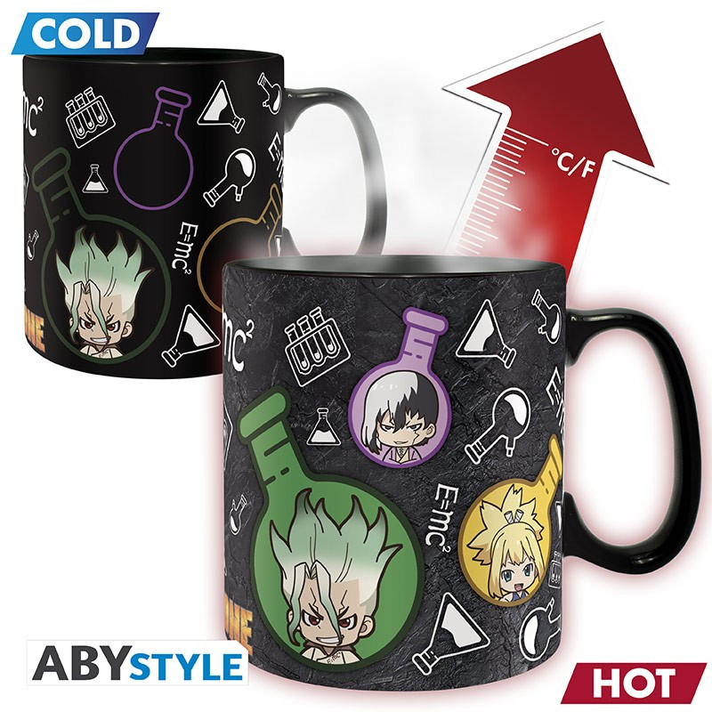DR STONE Mug Heat Change Groupe Formules ABYstyle DR STONE Mug Heat Change Groupe Formules ABYstyle