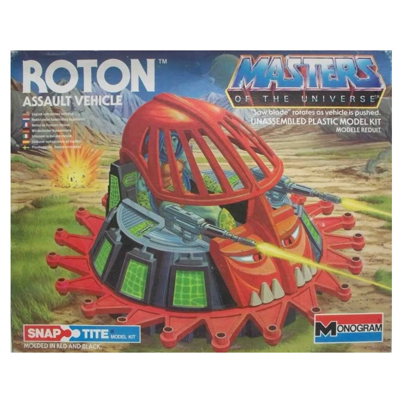 MAITRES DE L'UNIVERS Maquette Roton Rotator MAITRES DE L'UNIVERS Maquette Roton Rotator