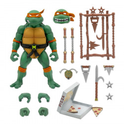 TORTUES NINJA Figurine Ultimates Michelangelo Super7