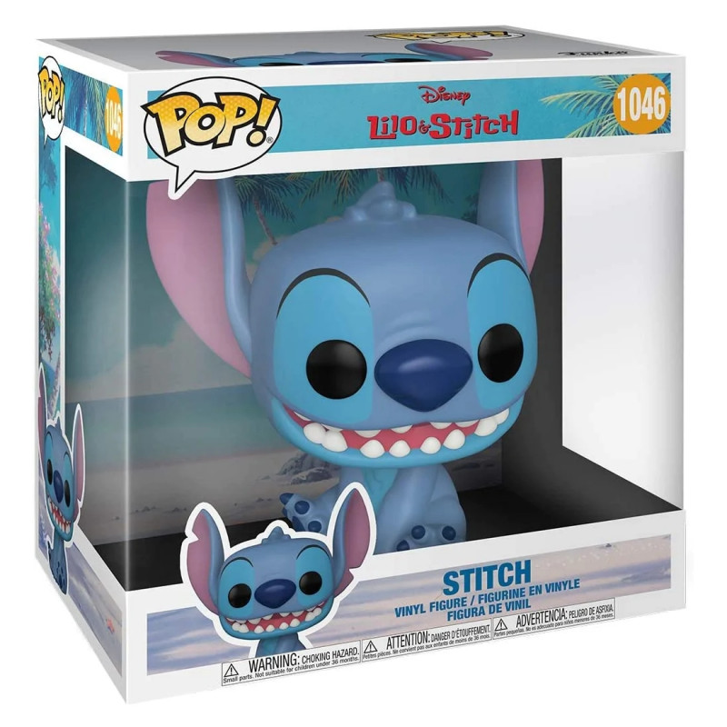 LILO & STITCH Super Sized Jumbo POP! Stitch Funko