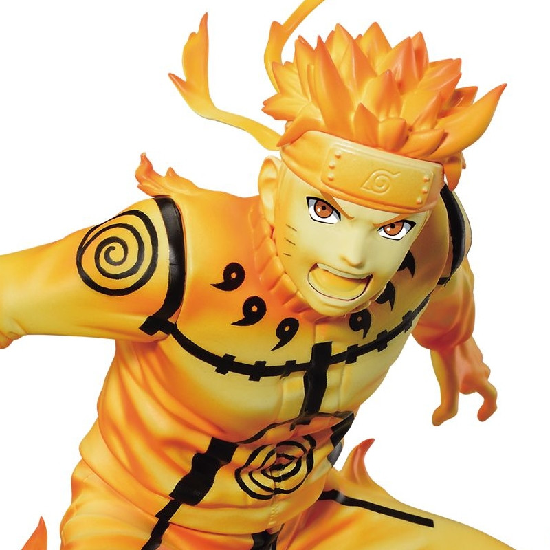 NARUTO SHIPPUDEN Figurine Naruto Kyuubi Mode Vibration Stars III Banpresto