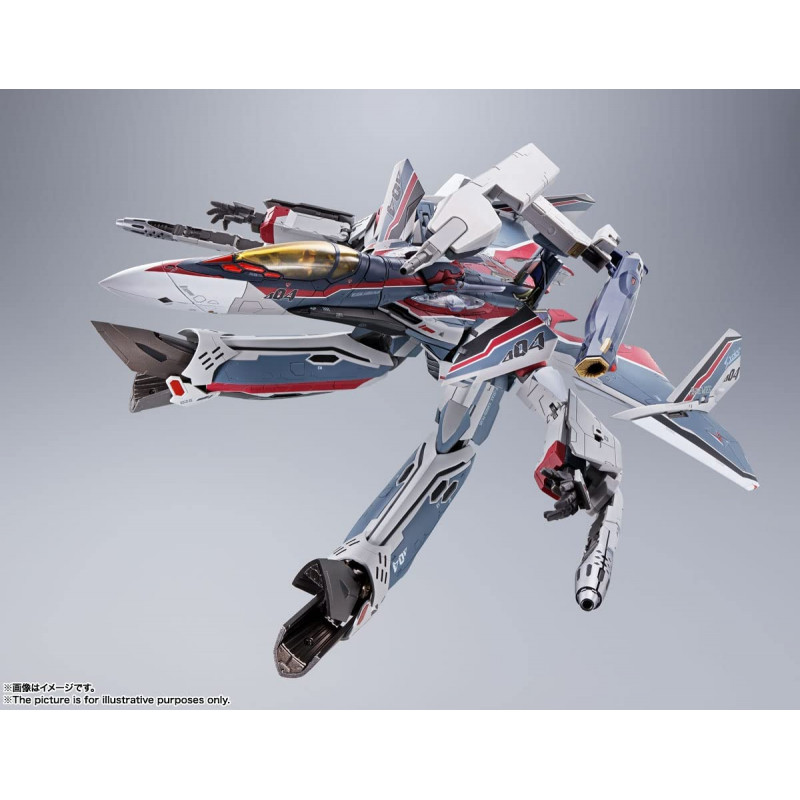 Figurine BANDAI DX Chogokin VF-31AX Kairos Plus Mirage - Macross Delta, Occasion Très Bon état