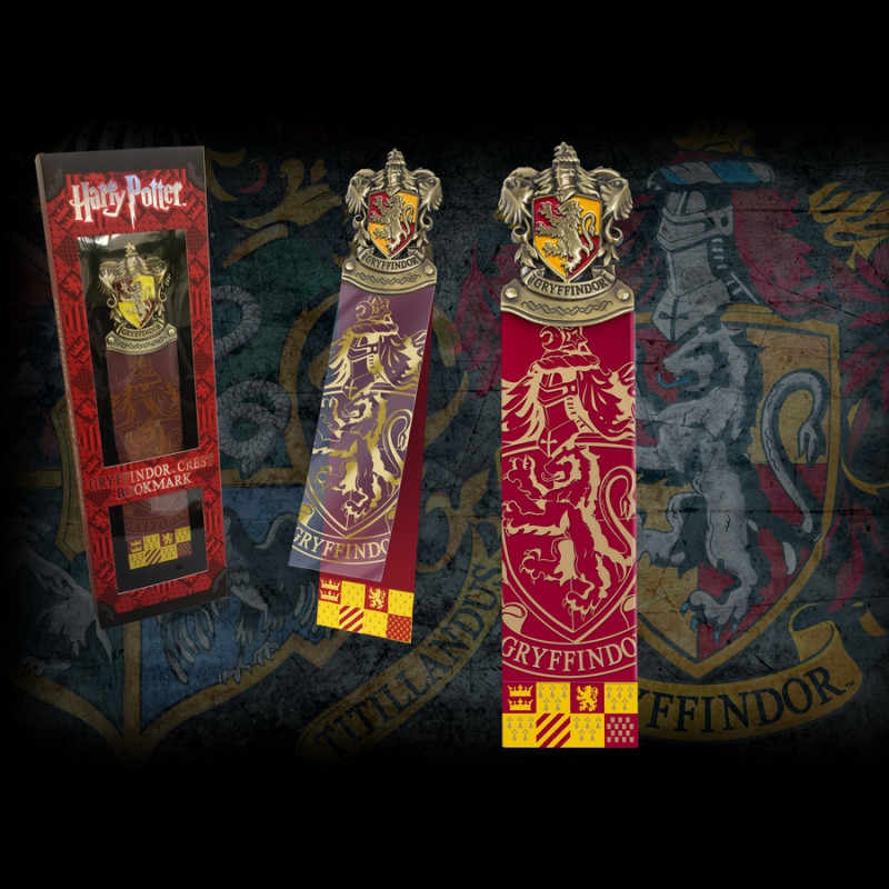 HARRY POTTER Marque-Page Entête Gryffondor Noble Collection