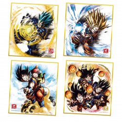 DRAGON BALL Z Boite Shikishi Art Racing 2 (10 pièces) Bandai