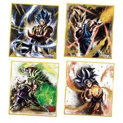 DRAGON BALL Z Boite Shikishi Art Racing 2 (10 pièces) Bandai