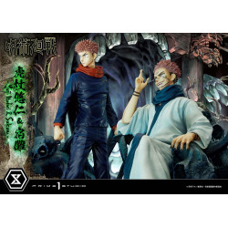 Statues Yuji Itadori & Sukuna Concept Masterline Deluxe Version Prime 1 Studio Jujutsu Kaisen