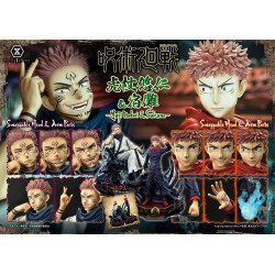 Statues Yuji Itadori & Sukuna Concept Masterline Deluxe Version Prime 1 Studio Jujutsu Kaisen