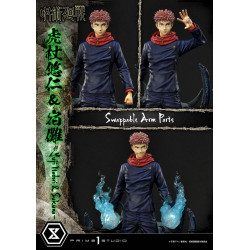 Statues Yuji Itadori & Sukuna Concept Masterline Deluxe Version Prime 1 Studio Jujutsu Kaisen