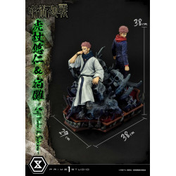 Statues Yuji Itadori & Sukuna Concept Masterline Deluxe Version Prime 1 Studio Jujutsu Kaisen