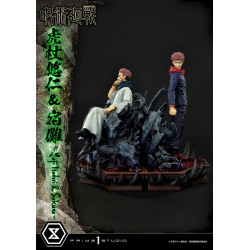 Statues Yuji Itadori & Sukuna Concept Masterline Deluxe Version Prime 1 Studio Jujutsu Kaisen