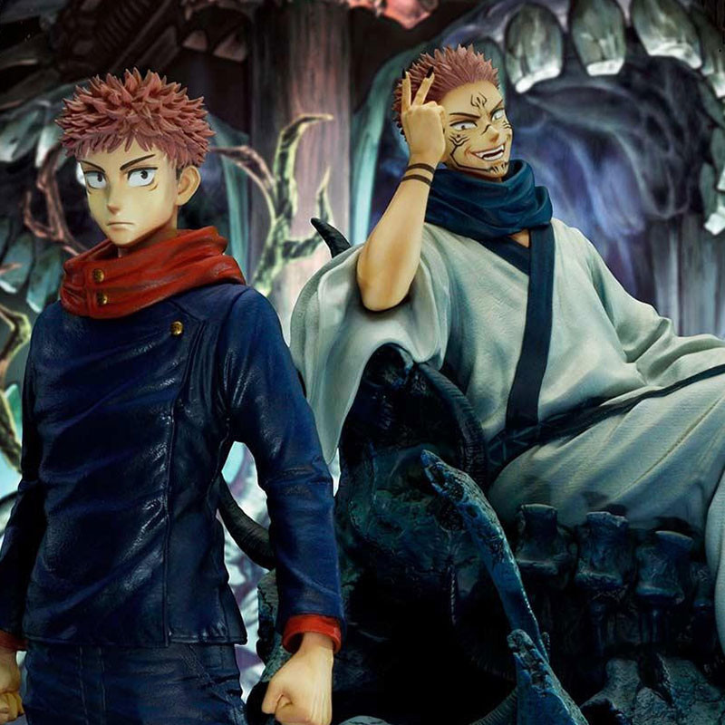 Statues Yuji Itadori & Sukuna Concept Masterline Deluxe Version Prime 1 Studio Jujutsu Kaisen Statues Yuji Itadori & Sukuna Concept Masterline Deluxe Version Prime 1 Studio Jujutsu Kaisen