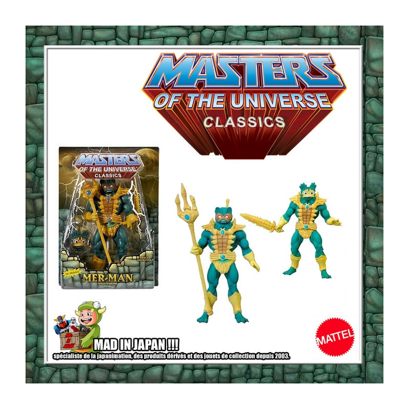 MAITRES DE L'UNIVERS CLASSICS figurine Mer Man The Original MAITRES DE L'UNIVERS CLASSICS figurine Mer Man The Original