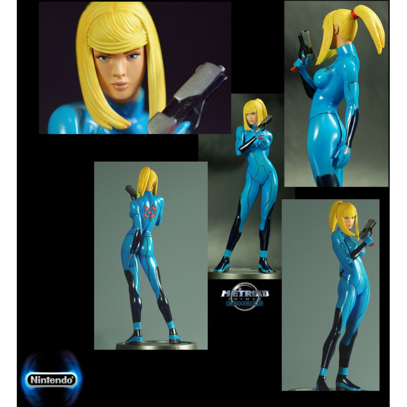 METROID PRIME 2: ECHOES statue résine Samus zero-suit METROID PRIME 2: ECHOES statue résine Samus zero-suit