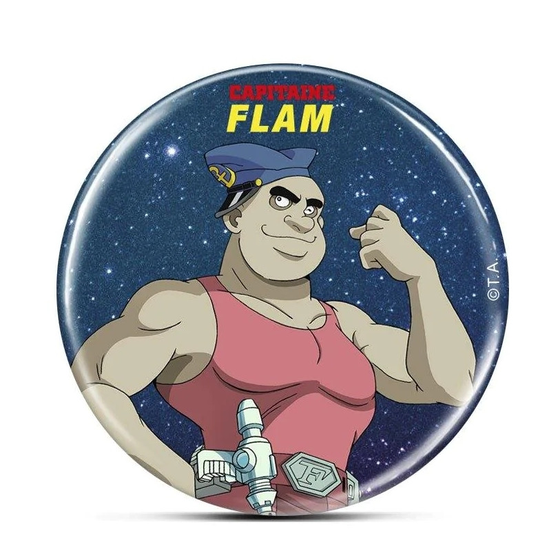 CAPITAINE FLAM Badge Mala SP-Collections CAPITAINE FLAM Badge Mala SP-Collections