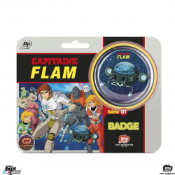 CAPITAINE FLAM Badge Professeur Simon SP-Collections