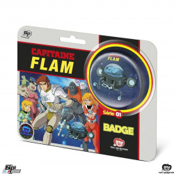 CAPITAINE FLAM Badge Professeur Simon SP-Collections