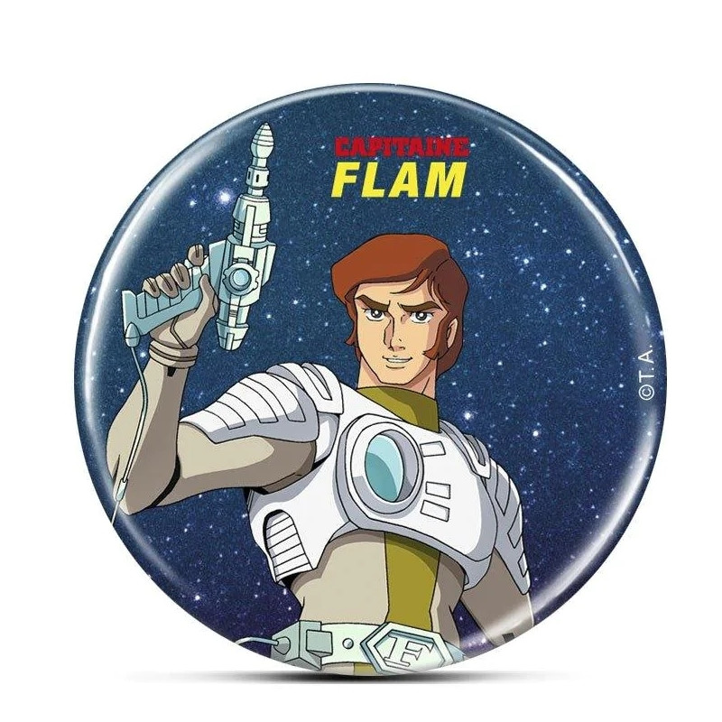 CAPITAINE FLAM Badge Curtis Newton SP-Collections CAPITAINE FLAM Badge Curtis Newton SP-Collections