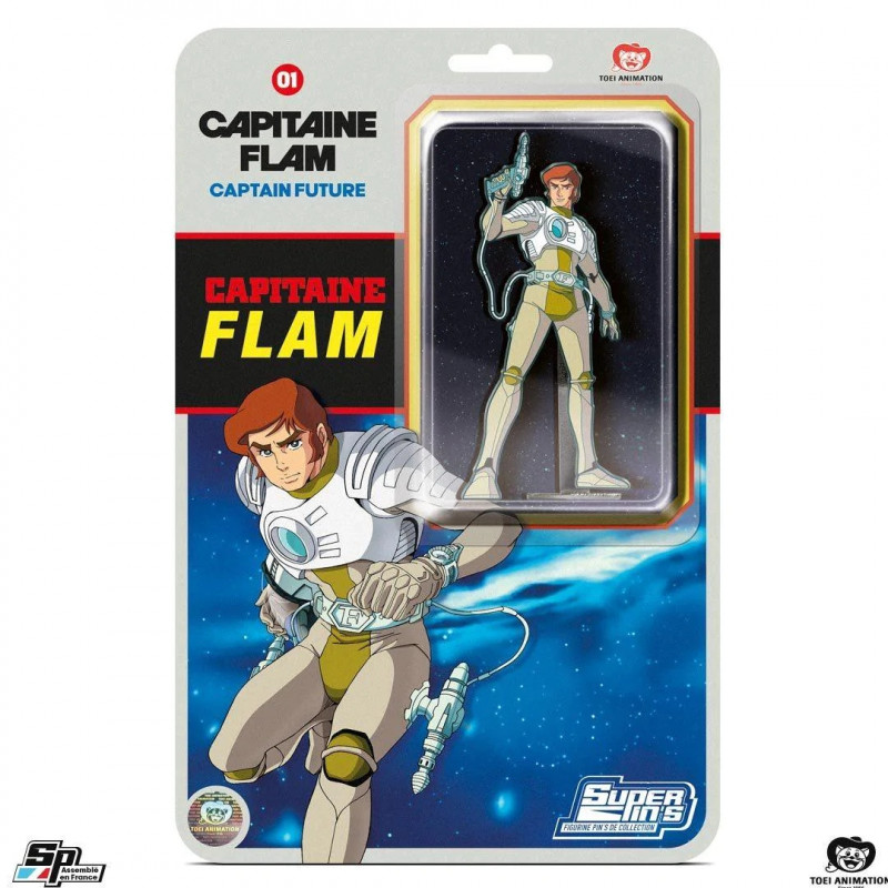 CAPITAINE FLAM Figurine-Pin's Curtis Newton SP-Collections