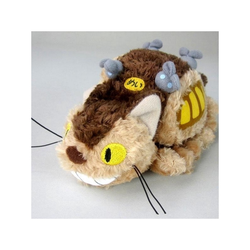 MON VOISIN TOTORO Peluche Fluffy Chat Bus 30 cm Sun Arrow