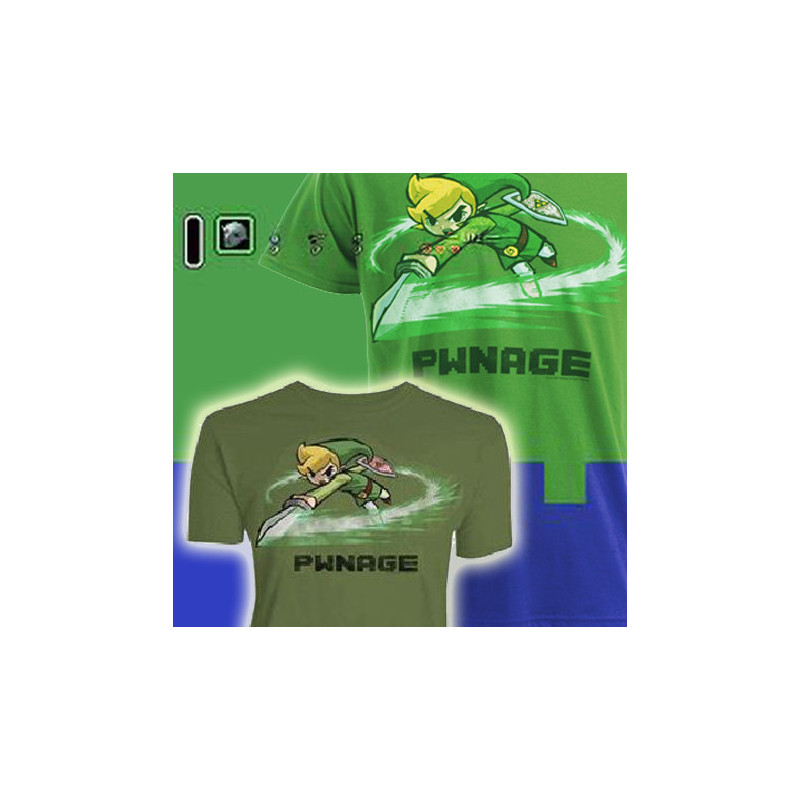 THE LEGEND OF ZELDA T-Shirt Link Pwnage THE LEGEND OF ZELDA T-Shirt Link Pwnage