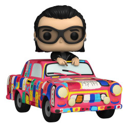 Figurine Achtung Baby Car & Bono POP! Ride Super Deluxe Vinyl Funko U2