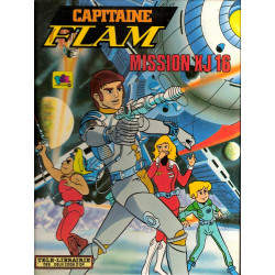 CAPITAINE FLAM - BD Mission XJ 16 éditions Télé-Librairie des Deux Coqs d'Or