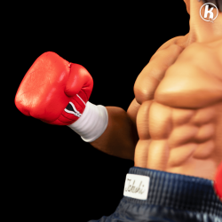 HAJIME NO IPPO Diorama Ippo VS Sendo Kitsune Statue