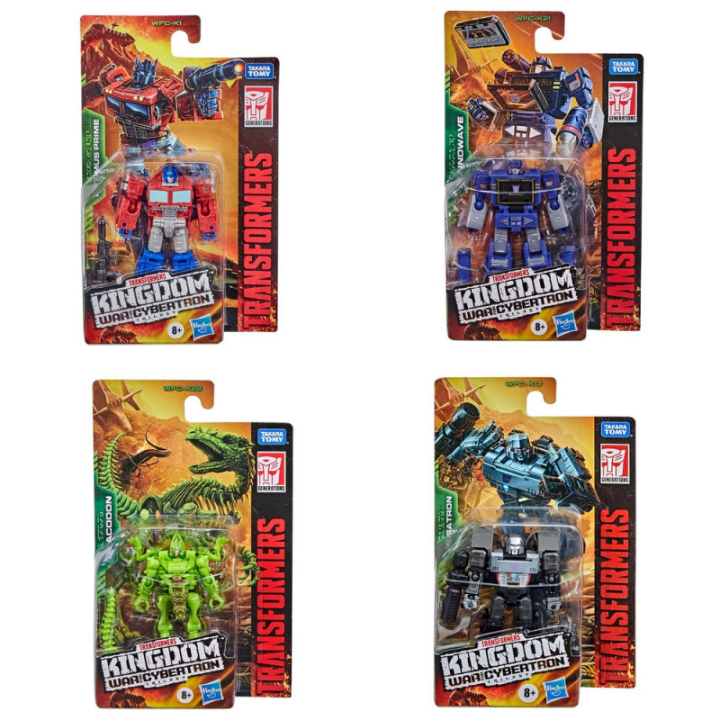 TRANSFORMERS Generations War for Cybertron Kingdom Core Class Wave 4 Hasbro TRANSFORMERS Generations War for Cybertron Kingdom Core Class Wave 4 Hasbro