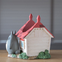 MON VOISIN TOTORO Diorama maison de Mei & Totoro