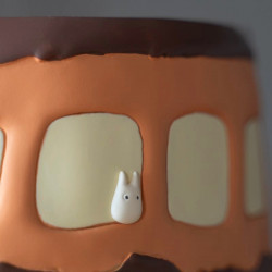 MON VOISIN TOTORO Diorama ChatBus & Totoro