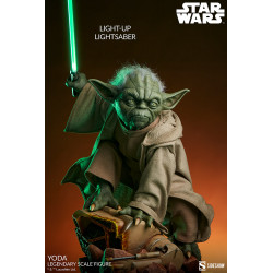 Statue Yoda Legendary Scale Sideshow Star Wars