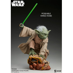 Statue Yoda Legendary Scale Sideshow Star Wars