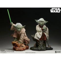 Statue Yoda Legendary Scale Sideshow Star Wars