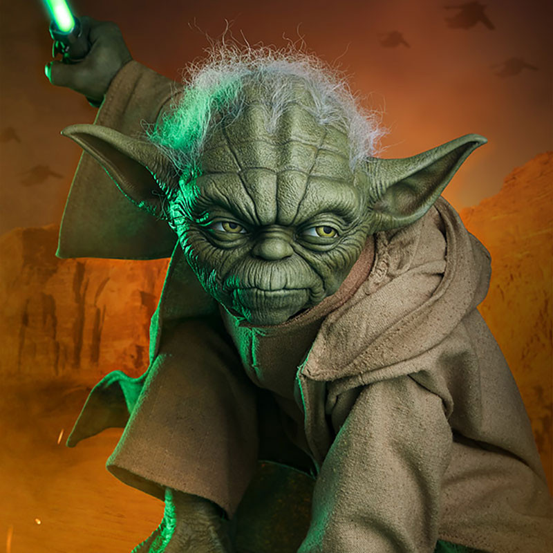 Statue Yoda Legendary Scale Sideshow Star Wars