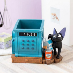 KIKI LA PETITE SORCIERE Diorama Jiji & Caisse Enregistreuse