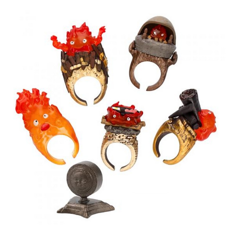 LE CHATEAU AMBULANT Bague Calcifer Pose Collection