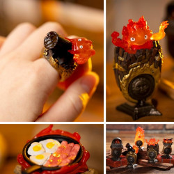 LE CHATEAU AMBULANT Bague Calcifer Pose Collection