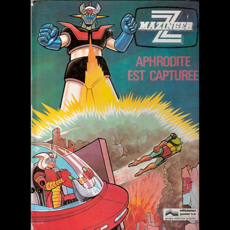 MAZINGER Z BD Vol.3 Aphrodite est capturée MAZINGER Z BD Vol.3 Aphrodite est capturée