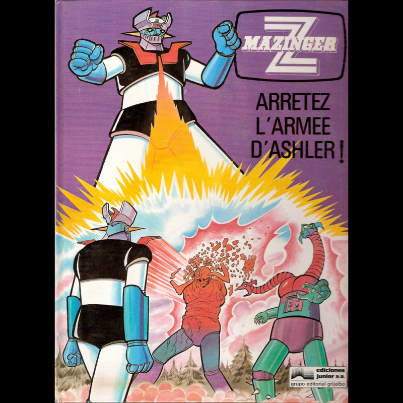 MAZINGER Z BD Vol.2 Arretez l'armée d'Ashler MAZINGER Z BD Vol.2 Arretez l'armée d'Ashler